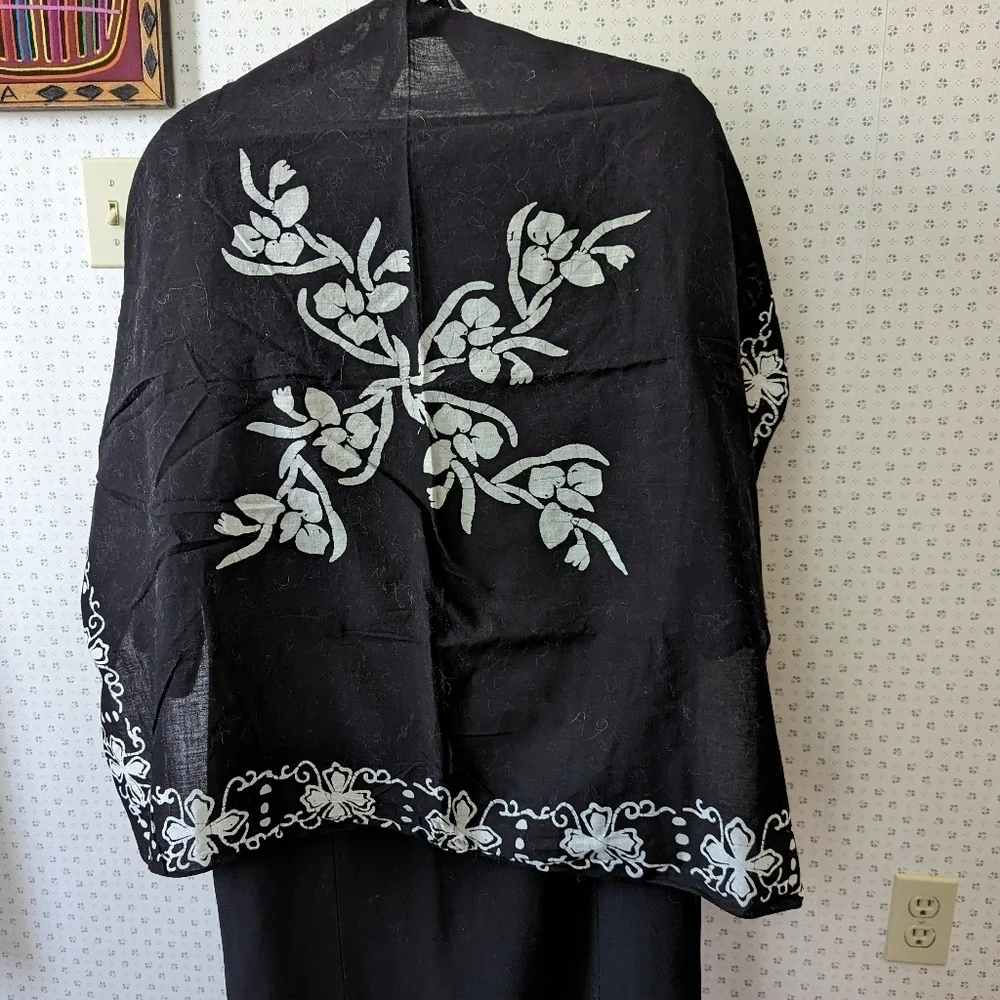 🖤 Batik scarf 25